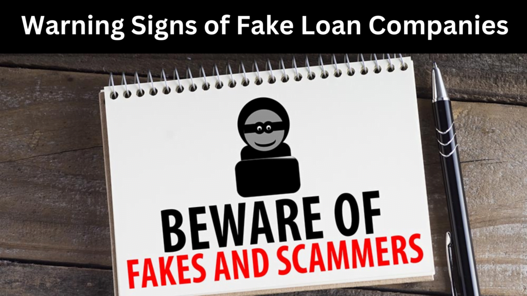 List of Fake Loan Companies